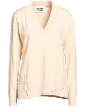 Silvian Heach Sweater Viscose, Polyester, Nylon - Natural