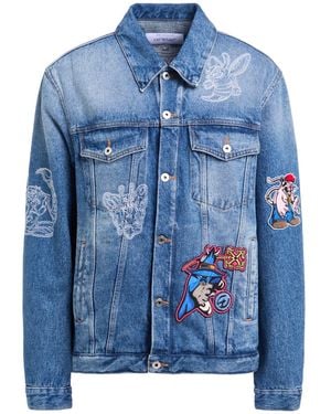 Off-White c/o Virgil Abloh Denim Outerwear Cotton - Blue
