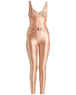 Elisabetta Franchi Mono Enterizo - Blanco