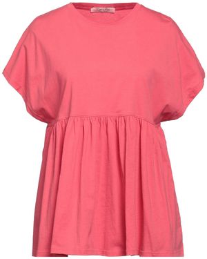 Rose' A Pois T-shirt - Pink