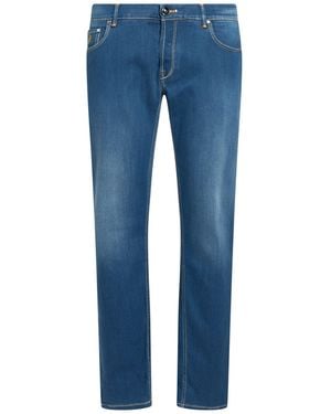 Hand Picked Jeans Viscose, Cotton, Lyocell, Polyester, Elastane - Blue