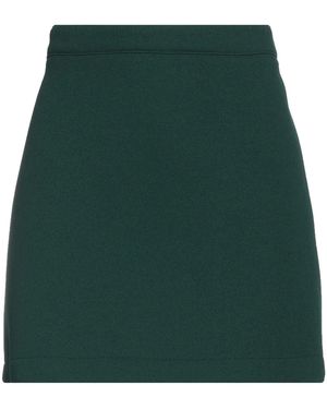 VIRNA DRÒ® Mini Skirt Polyester, Polyurethane, Elastane - Green