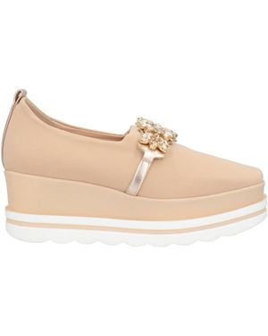 Lorenzo Mari Loafers Textile Fibers - Natural