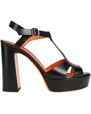 Santoni Sandals - Black