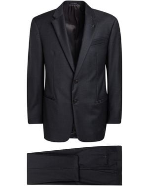 Emporio Armani G Line Suit Virgin Wool - Black