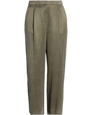 Eileen Fisher Khaki Trousers Lyocell, Tencel - Green