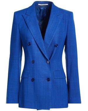 Tagliatore 0205 Blazer Viscose, Polyamide, Lyocell - Blue