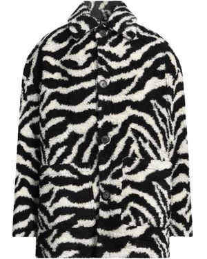 Palm Angels Shearling & Teddy - Nero