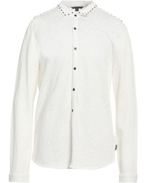 John Varvatos Shirt Organic Cotton, Viscose, Polyester - White