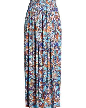 CONNOR & BLAKE Azure Maxi Skirt Viscose - Blue