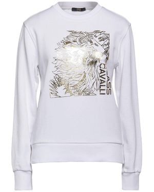 Roberto Cavalli Sweatshirt - White