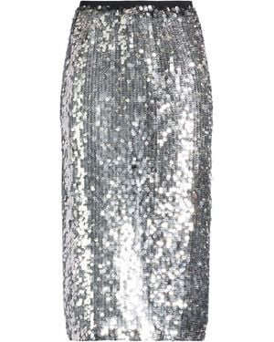 Pinko Midi Skirt Polyester - Gray