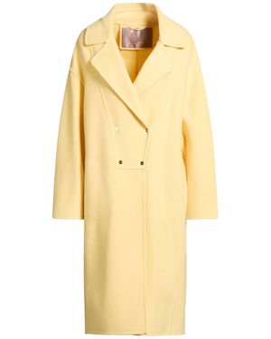 Herno Coat Virgin Wool, Polyamide - Yellow