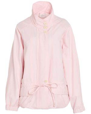 Alysi Chocolat Light Overcoat & Trench Coat Polyester, Cotton - Pink