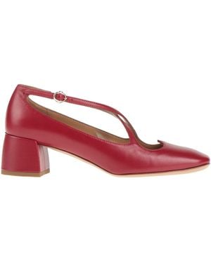 A.Bocca Pumps Leather - Red