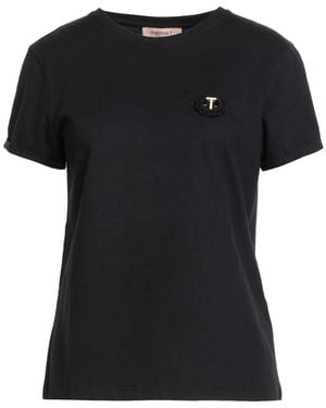 Twinset T-Shirts - Schwarz