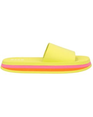 MSGM Sandale - Gelb