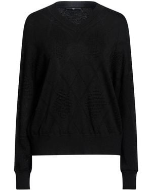 High Pullover - Schwarz