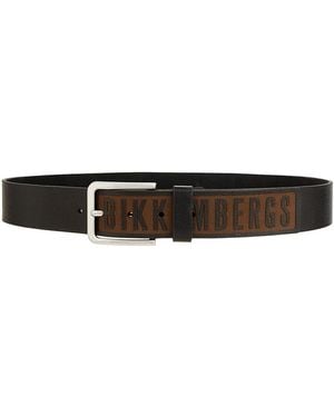 Bikkembergs Belt Calfskin - Black