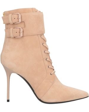 Balmain Ankle Boots - Natural