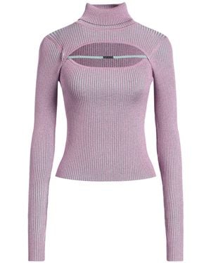 Versace Jeans Couture Rollkragenpullover - Lila
