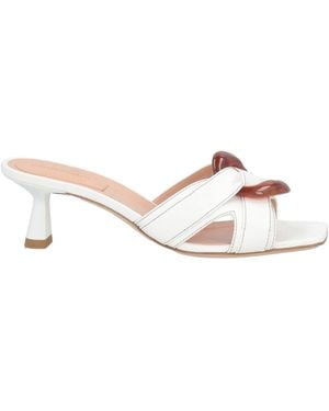 Alberta Ferretti Sandals Leather - Natural