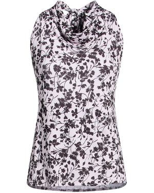 Please Lilac Top Polyester, Elastane - White