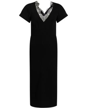 Victoria Beckham Midi Dress - Black