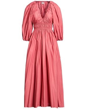 Matteau Maxi Dress Organic Cotton - Red