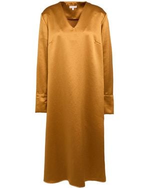 Brian Dales Midi Dress - Orange