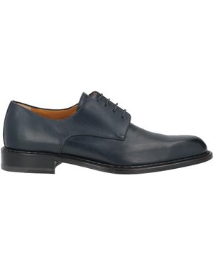 Testoni Lace-Up Shoes Leather - Blue