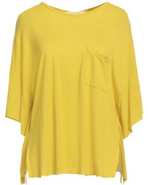 8pm T-Shirt Viscose, Linen - Yellow