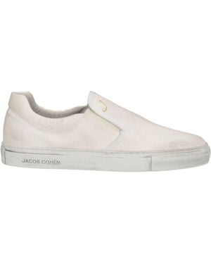 Jacob Cohen Trainers Cotton - White