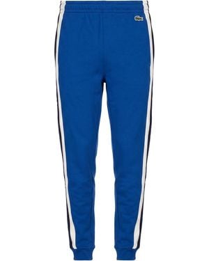 Lacoste Trousers Cotton, Polyester, Elastane - Blue