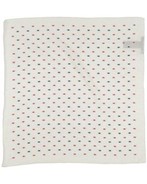 John Varvatos Ivory Scarf Cotton - Natural