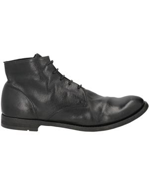 Officine Creative Ankle Boots Leather - Black