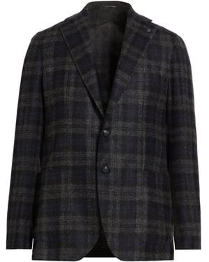Tagliatore Blazer Alpaca Wool, Wool, Polyamide - Black