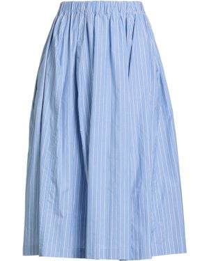 Marni Light Midi Skirt Cotton - Blue