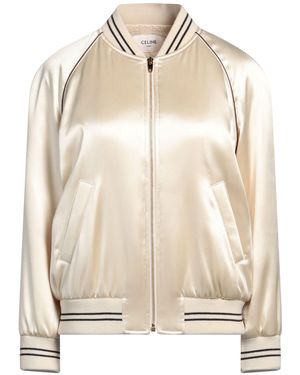 Celine Ivory Jacket Acetate, Silk - Natural