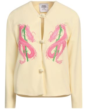 Opening Ceremony Jacket Polyester, Elastane - Natural