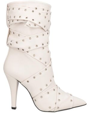 Divine Follie Ankle Boots - White