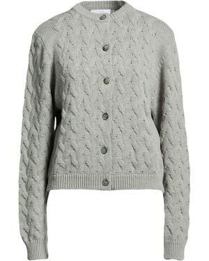Soallure Cardigan Acrylic, Wool - Gray