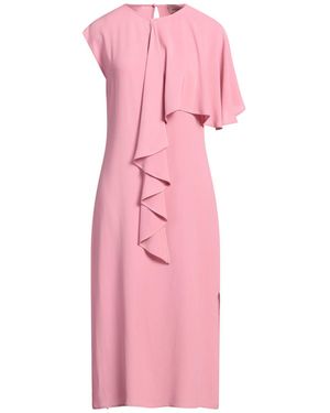 MEIMEIJ Midi Dress Acetate, Silk - Pink
