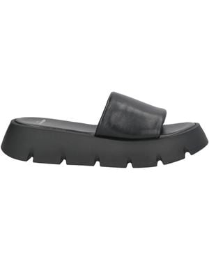 COPENHAGEN Sandals Leather - Gray