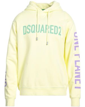 DSquared² Sweatshirt Cotton, Elastane - Yellow