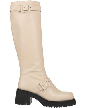 Paloma Barceló Boot Leather - White