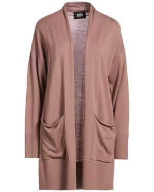 Alpha Studio Cardigan Merino Wool - Brown