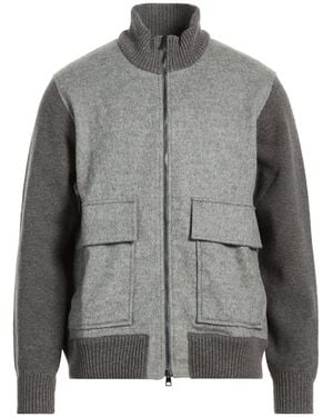 Luigi Borrelli Napoli Jacket Virgin Wool, Wool, Polyamide, Cashmere - Grey