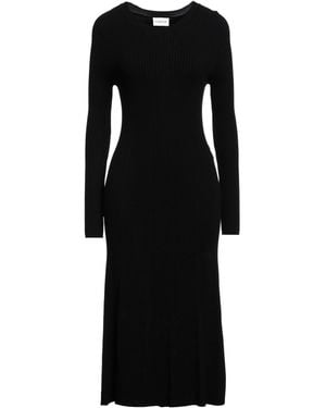 P.A.R.O.S.H. Midi Dress - Black