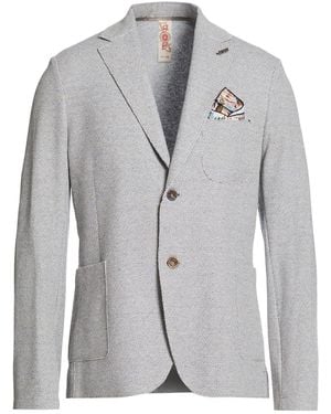 Bob Blazer Cotton, Polyester, Viscose, Linen, Elastane - Gray